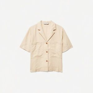Everlane linen workwear shirt